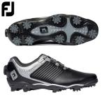 フットジョイ 53788 ドライジョイズ プロ ボア ゴルフシューズ ブラック×シルバー