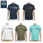 [決算セール特別価格]「送料無料」アドミラル ゴルフ ADMA518 カラタッチ ビッグロゴ モックネック 半袖 シャツ