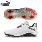 プーマ シャドウキャット ニトロ 2.0 スパイクレス ゴルフシューズ 312774 プーマホワイト×プーマブラック(02)