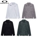 [ бесплатная доставка ] Oacley Jaguar do рубашка-поло с длинным рукавом FOA409539 Oakley Delta Jacquard