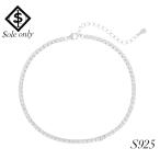 $ole only подошва on Lee S925 anklet ножной браслет серебряный 925 серебряный Silver мужской женский унисекс для мужчин и женщин 