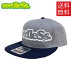 シードレス seedleSs sd color combination スナップバックキャップ グレー/ネイビー snap back 灰/紺 帽子 Grey/Navy フリーサイズ