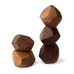  в машине дерево сделано в Японии 5 деталь комплект интеллектуальное развитие баланс кубики ... модный подарок день рождения из дерева деревянная игрушка красное дерево производства празднование рождения детское масло отделка 