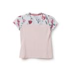 アドミラル｜レディース｜スリットヘムグラフィックTシャツ レディース ピンク｜ATLA602 48