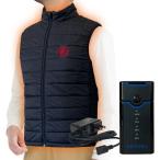 ヒーターベスト ヒーターベスト バッテリーセット 首 背中 冬季 屋外作業 イベント レジャー Lサイズ LLサイズ