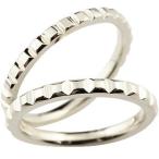 ペアリング ペア シルバーリング 結婚指輪 マリッジリング 地金リング カットリング シンプル カップル プレゼント 女性 送料無料 セール SALE