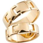 18金 ペアリング 2本セット クロス 結婚指輪 マリッジリング 地金 ピンクゴールドk18 十字架 シンプル 結婚式 人気 ストレート 送料無料 セール 爆買