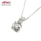 18金 ネックレス トップ ダイヤモンド レディース ペンダントトップ ゴールド 18k ホワイトゴールドk18 チェーン 人気 送料無料 セール 爆買