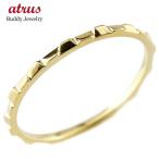 メンズ リング ピンキーリング 地金リング イエローゴールドk18 18金 極細 華奢 ストレート 男性用 送料無料 人気 セール SALE