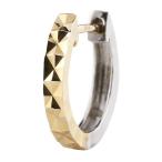 Yahoo! Yahoo!ショッピング(ヤフー ショッピング)ギフト 18金 ピアス 片耳 フープピアス レディース 中折れ式 ゴールド 18k シンプル イエローゴールドk18 ホワイトゴールドk18 あすつく 送料無料 SALE