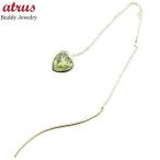 Yahoo! Yahoo!ショッピング(ヤフー ショッピング)ピアス 揺れる 落ちないピアス 片耳ピアス アメリカンピアス ピアス ハート ペリドット イエローゴールドk18 18k シンプル ストッピ 揺れるピアス 人気 SALE