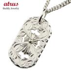 ハワイアン 喜平 キヘイ メンズ ネックレス トップ クロス プレート ペンダント シルバー925  ...