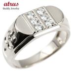 Yahoo! Yahoo!ショッピング(ヤフー ショッピング)メンズ リング キュービックジルコニア シルバー ユリの花 幅広 印台 指輪 リング シンプル ピンキーリング sv925 フルール・ド・リス 送料無料 セール SALE