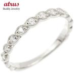 婚約指輪 リング シルバー925 キュービックジルコニア エンゲージリング 指輪 ミル打ち ピンキーリング sv925 宝石 レディース 送料無料 セール 爆買