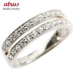 婚約指輪 リング エンゲージリング 2連 指輪 ピンキーリング シルバー925 キュービックジルコニア sv925 レディース 送料無料 セール SALE