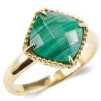 婚約指輪安いゴールドリングマラカイ...