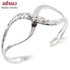 Yahoo! Yahoo!ショッピング(ヤフー ショッピング)ハワイアンジュエリー バングル ブレスレット インフィニティ シルバー 鍛造 レディース 16cm 地金 幅広 プルメリア sv925 女性 送料無料 セール SALE