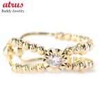 ショッピングイヤーカフ イヤーカフ 18金 ダイヤモンド 0.1ct レディース 片耳 太め 簡単装着 ミラーボール ゴールド 18k 金 イヤリング イヤークリップ 送料無料 セール SALE