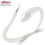 シルバー リング 蛇 お守り sv925 指輪 へび ヘビ スネーク ピンキーリング 婚約指輪 シンプル おしゃれ 人気 男女兼用 巳年 送料無料 セール 爆買