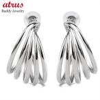  платина обруч серьги 5 полосный pt900 большой .. серьги-кольца пара металлы серьги-гвоздики женщина популярный простой модный для мужчин и женщин .... бесплатная доставка распродажа SALE