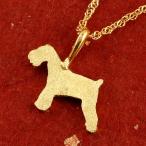 24金 ネックレス 純金 ゴールド 犬 24k シュナウザー テリア系 ペンダントトップ ゴールド k24 いぬ イヌ 犬モチーフ