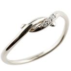 ピンキーリング ダイヤモンド シルバー 結び リング エンゲージリング 指輪 sv 華奢 指輪 ダイヤ 送料無料 セール SALE