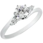 ピンキーリング 婚約指輪 ダイヤ 安い プラチナ リング pt900 ダイヤモンド 一粒0.57ct 指輪 エンゲージリング シンプル 大粒 女性 送料無料 セール SALE