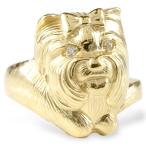 ゴールド リング ヨークシャーテリア ダイヤモンド 指輪 10k イエローゴールドk10 婚約指輪 ダイヤ 安い ピンキーリング 犬 動物 アニマル 送料無料 人気