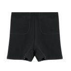 オーバーパンツ キッズ サニタリー スパッツ 一分丈 黒パン 防水シート付 アツギ ハイジュニ 82111AS