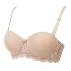 アツギ ハーフカップブラ ブラジャー シームレス ノンワイヤー イーセレクト 97437AS