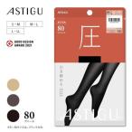 アツギ   タイツ 【圧】引き締める 80デニールタイツ アスティーグ AP8180