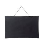 枠無し両面ブラックボード 横・大　W445xH295xD6mm マーカー・チョーク兼用 BP-401 えいむ(Aim)