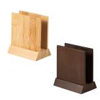  меню книжка подставка W100×D60×H115mm× выемка ширина 25mm бамбук MD-3simbi(SHIMBI)