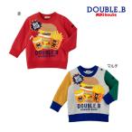 ショッピングミキハウス ミキハウス正規販売店/ミキハウス　ダブルビー　mikihouse　ハンバーガー　トレーナー(110cm・120cm・130cm） 爆買