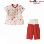 ●30%OFFセール●ミキハウス ホットビスケッツ mikihouse 半袖パジャマ(80cm・90cm・100cm・110cm・120cm)アウトレット 部屋着