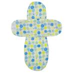 送料無料 クリックポスト2枚まで ぬくもりライナー(大) アップル柄 下半身あたため 冷え改善