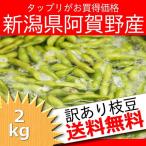 えだ豆 送料無料 訳あり 2ｋｇ 新潟県阿賀野産 産地直送