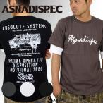 Tシャツメンズブランド大きいサイズバスバックプリント半袖かっこいいおしゃれ...