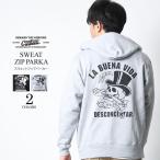 パーカーメンズスウェットジップアップパーカースカルスエットファッションアメ...