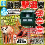 動物撃退器 超音波 猫よけ ハクビシン ソーラー式 害獣対策 防水 音 害獣 撃退 駆除 防滴 センサー イノシシ ネズミ カラス 犬 農家 畑 庭