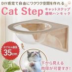 ショッピング手作り キャットウォーク キャットステップ 壁付け キャットカプセル 猫用 透明 カプセル型 壁 手作り 猫 幅35cm 棚板 棚 木製 木 diy ベッド