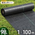 ショッピング除草剤 防草シート 除草シート 1m×100m UV剤入り 人工芝 芝生 DIY 庭 雑草シート ロール 雑草防止シート 芝 雑草駆除 雑草