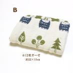 12重ガーゼハンカチフクロウ梟ふく...