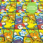 ポケモン ポケットモンスター/キャラクターオックス生地/ポケモンコミック柄/ポケモン柄/ポケットモンスター柄/入園入学/N26