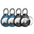 【4枚入】UNBREAKcable AirTag ケース アッ プル エアタグ用 環境に優しい素材TP