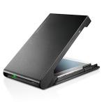 ロジテック HDD SSDケース 2.5インチ USB3.2 Gen1 HDDコピーソフト付 ブラック L