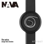 NAVA design ナヴァ デザイン Ora Unica Watch ウォッチ ブラック ブラックレザー NVA020010 腕時計