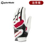 [ немедленная уплата ][ стандартный товар ] левый рука для TaylorMade Inter Cross 7.0 перчатка Golf перчатки белый / красный TaylorMade INTERCROSS TL931