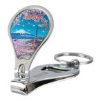 栓抜き付き爪切り 富士山2 FUJISAN 栓抜き付 五重塔 桜 富士山 キーリング （メール便対応可能 1サイズ）