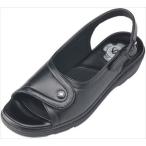 [pure walker]ピュアウォーカー レディースオフィスサンダル (PW8501)(9) ブラック[取寄商品]